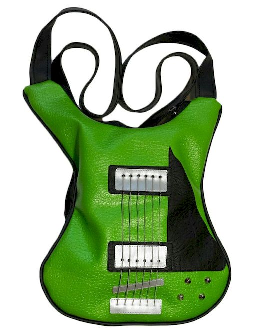 Geanta Solbags Green Guitar Backpack